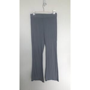 Madewell Light Blue Lettuce Trim Lounge Pants - S